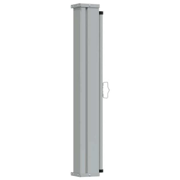 Maison Exclusive - Retractable sidotak för patio 100 x 300 cm Grå
