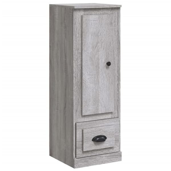 Maison Exclusive - Buffé hög sonoma grå 36x35,5x103,5 cm ingenjörsträ