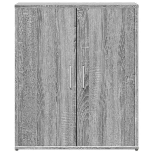 Maison Exclusive - Buffeter 2 stk sonoma grå 60x31x70 cm ingeniørtræ