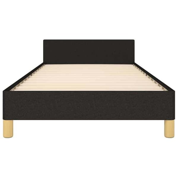 Maison Exclusive - Sengestel uden madras sort 90x200 cm stof
