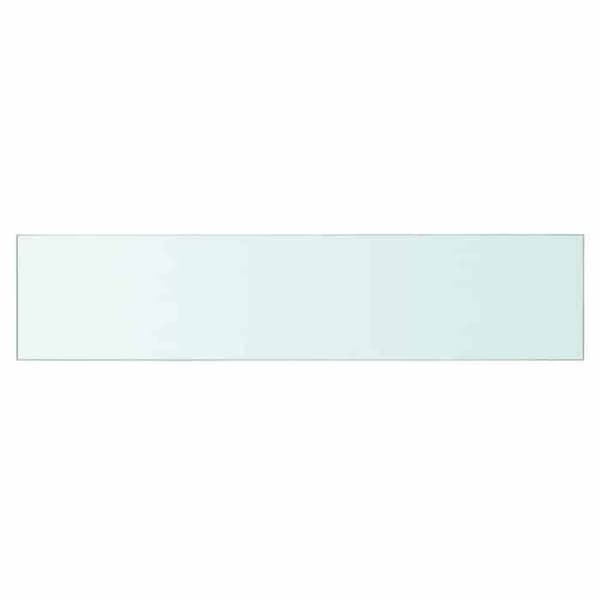 Maison Exclusive - Hyllpaneler 2 st Glas Transparent 60 x 12 cm Transparent