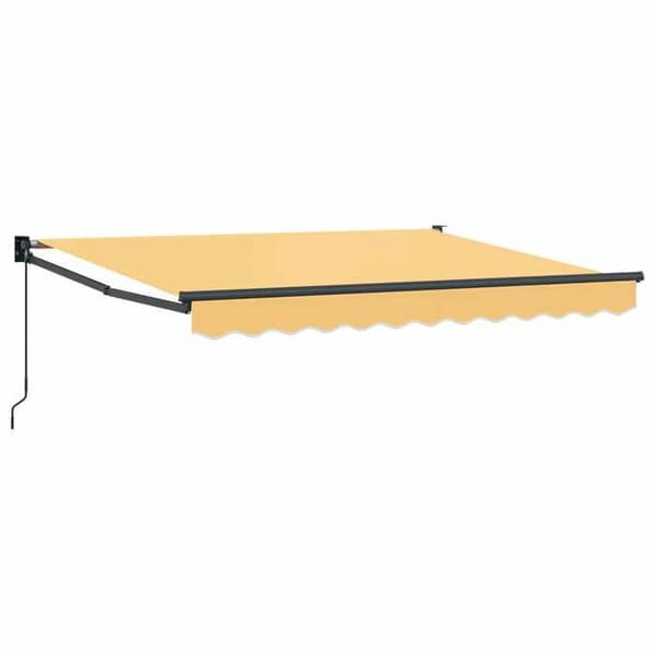 Maison Exclusive - Retractable Markis Sand 3,5 x 2,5 m
