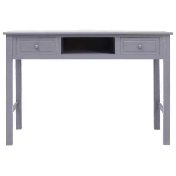 Maison Exclusive - Grå Kontor 110 x 45 x 76 cm Træ Grå