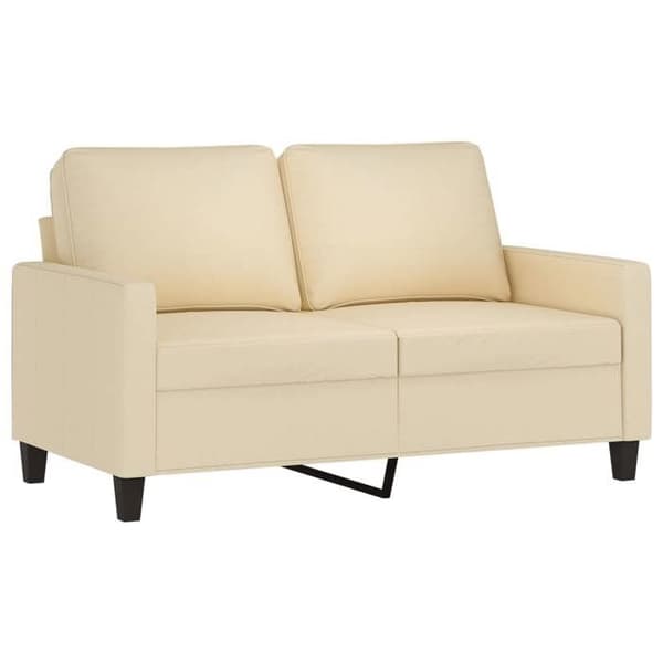Maison Exclusive - Sæt af 2 sofaer med puder Creme Stof