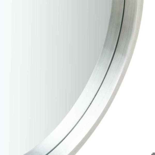 Maison Exclusive - Väggspegel med rem 40 cm Silver