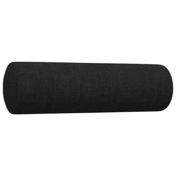 Maison Exclusive - Sæt af 2 sofaer med dekorative puder i sort stof