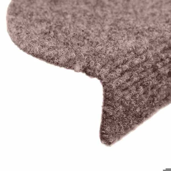 Maison Exclusive - Selvklebende trappetæpper 20 stk 56x17x3cm Lys brun Ljuste brun