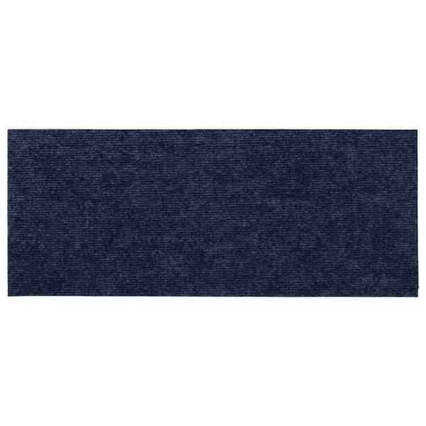 Maison Exclusive - Självhäftande trappmattor 15 stycken 60 x 25 cm Mörkblå Rektangulär