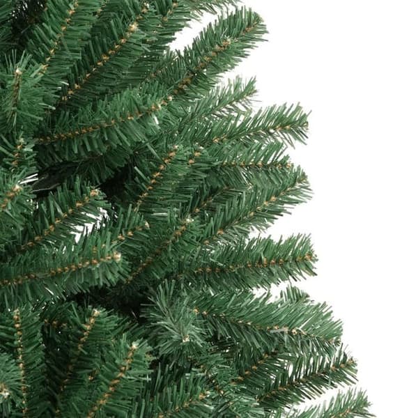 Maison Exclusive - Kunstigt juletræ med hængsler og grøn støtte 150 cm Grön