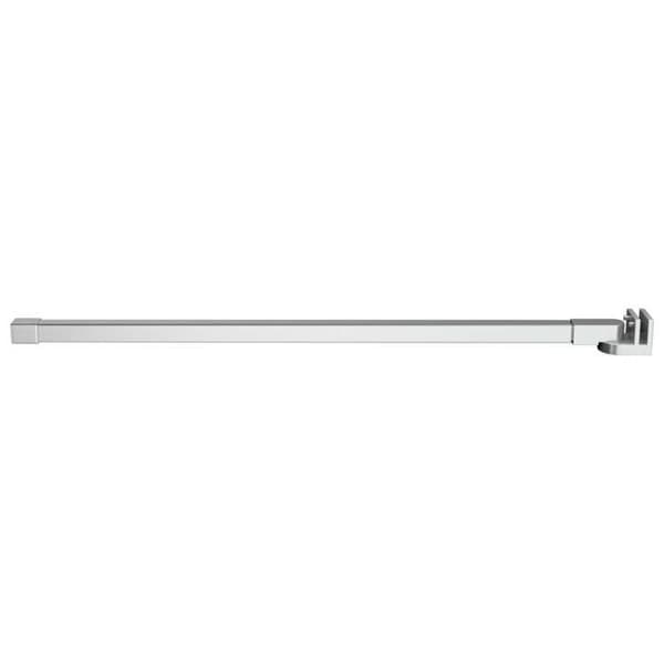 Støttearm til brusevæg - Maison Exclusive - Teleskopisk 70–120 cm - Forkromet rustfrit stål - Klemme 4–6 mm Silver
