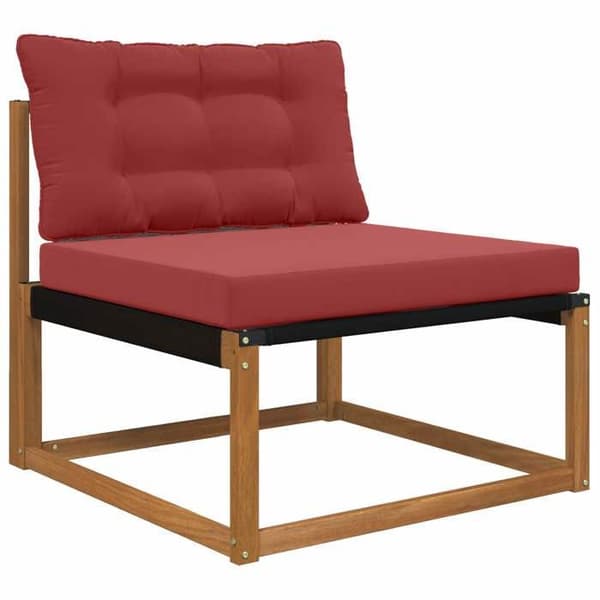 Maison Exclusive - Udendørs sofa pude Polyester Bordeaux 80 x 68,5 cm Bordeaux