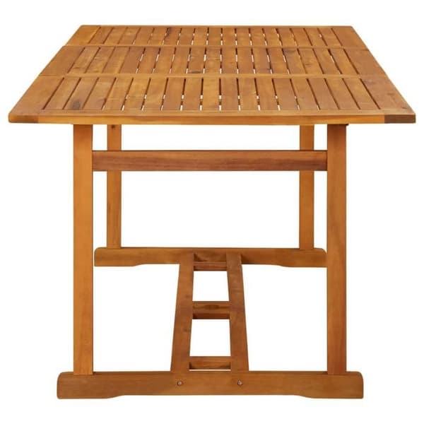 Maison Exclusive - Trädgårds matbord 180x90x75 cm i solid akaciaträ