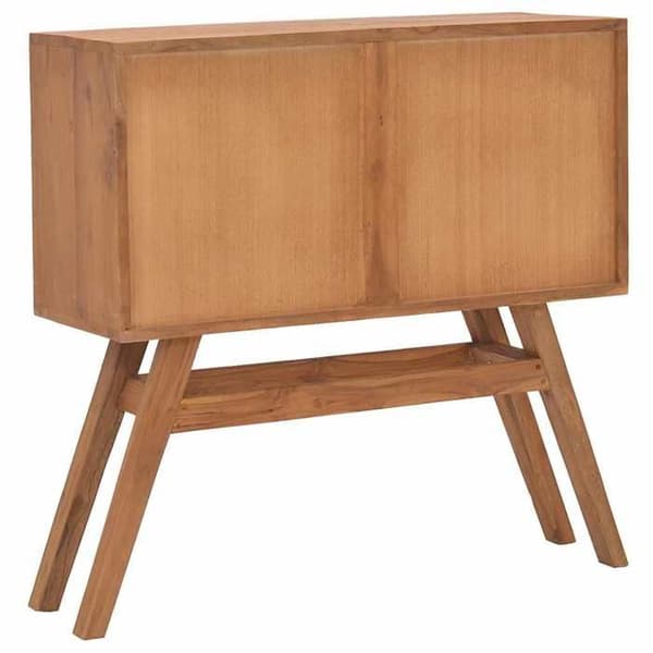 Maison Exclusive - Konsolbord 80x30x80 cm i solid teakträ