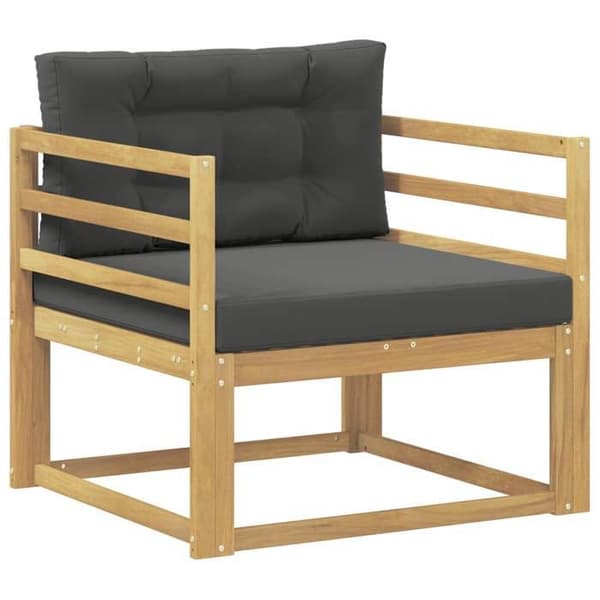 Maison Exclusive - Utomhussoffa i vit polyester