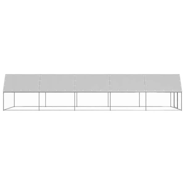 Maison Exclusive - Utomhus hönshus 3x10x2 m Galvaniserat stål