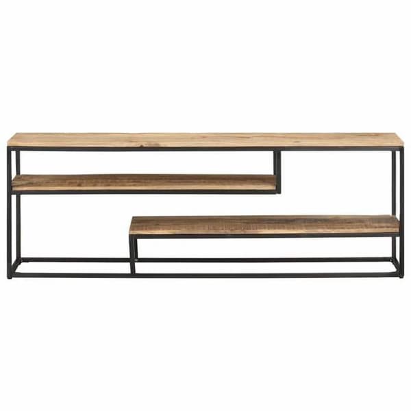 Maison Exclusive - TV-møbel 130x30x45 cm Ubehandlet mangotræ