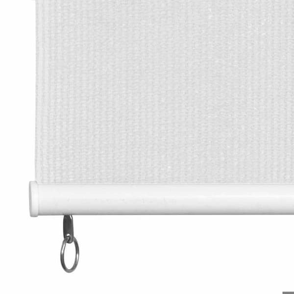 Maison Exclusive - Utrullningsbar utomhusbutik 165 (b) x 140 (H) cm vit
