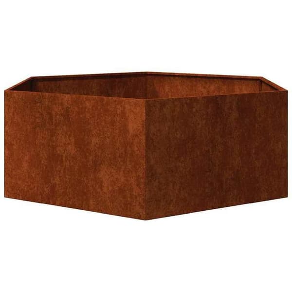 Maison Exclusive - Rostig Planter 138x120x45 cm Cortenstål