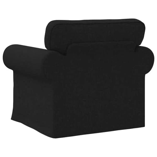 Maison Exclusive - Svart Soffa 95 x 82 x 80 cm tyg