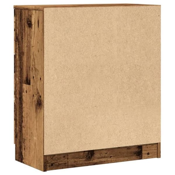Maison Exclusive - Buffé gammalt trä 60x30x70 cm ingenjörsträ