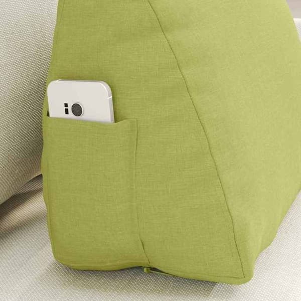 Selkätyyny - MAISON EXCLUSIVE - Standardimalli - Vihreä - Irrotettava päällinen - Polyesteritäyte