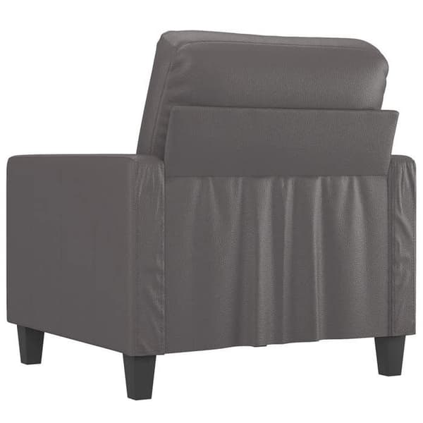 Maison Exclusive - Harmaa Tuoli 60 cm Keinonahkaa