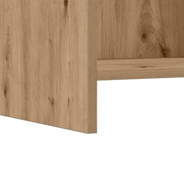 Maison Exclusive - Sängbord i hantverksmässig ek 40 x 30 x 60 cm