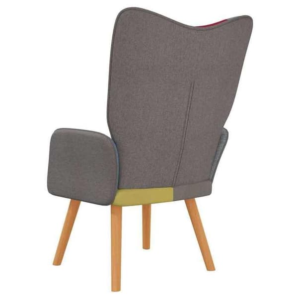 Maison Exclusive - Patchwork stof afslapningsstol