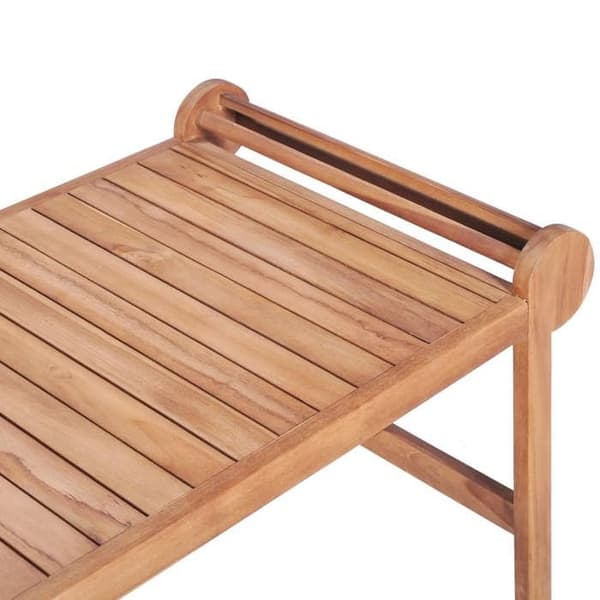 Maison Exclusive - Soffbord 100x50x45 cm i solid teak