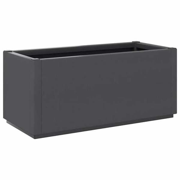 Maison Exclusive - Mörkgrå kruka 80x36x35 cm PP