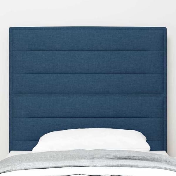 Sänggavel - EXKLUSIV HEM - 90 cm - Inbyggd LED - Höjdjusterbar - Blå Blå