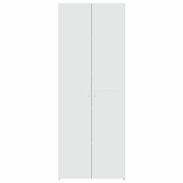 Maison Exclusive - Buffé hög vit 70x42,5x185 cm ingenjörsträ