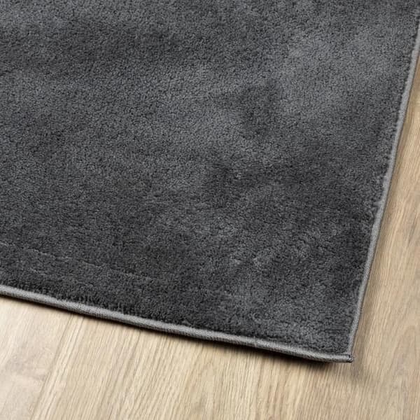 Tæppe - EKSKLUSIVT HUS - OVIEDO - 240x340 cm - Polyester - Antracit antracit