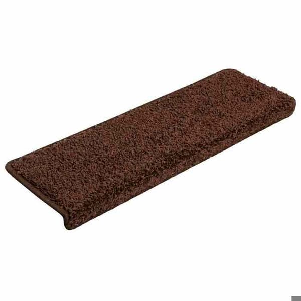 Maison Exclusive - Trappmatta 30 delar 65 x 21 x 4 cm Brun Rektangulär kant