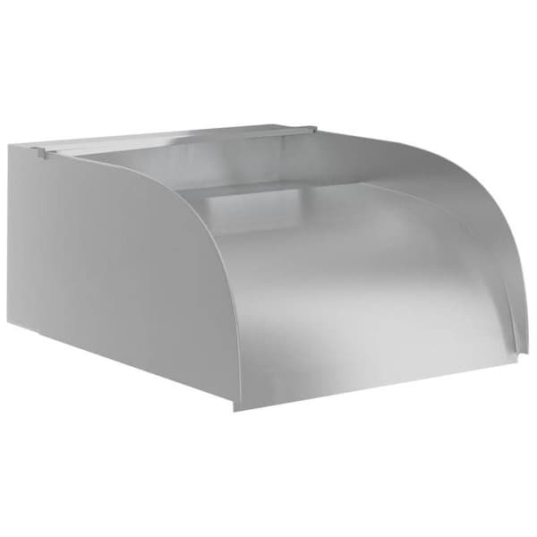 Maison Exclusive - Kaskad med LED 30x34x14 cm Rostfritt stål 304 silver-