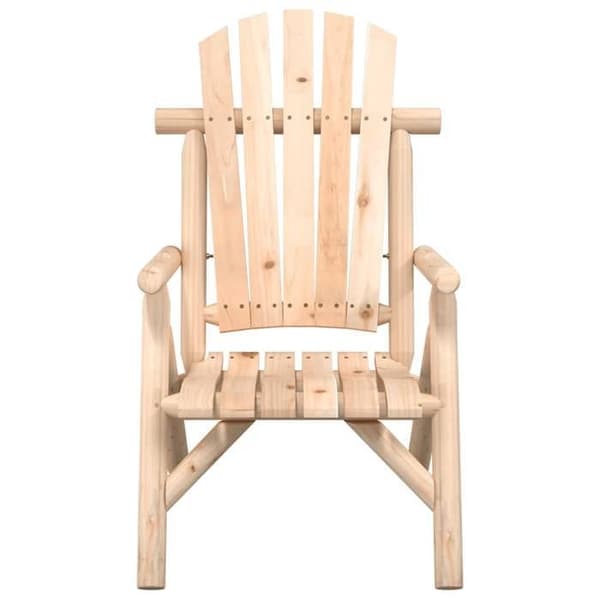 Maison Exclusive - Trädgårdsstol 68x86x103 cm massiv gran Ej specificerat