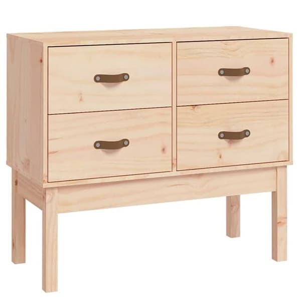 Maison Exclusive - Konsolskab 90x40x78 cm Solid fyrretræ