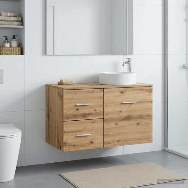 Maison Exclusive - Badeværelsesmøbel In-between Antik Træ