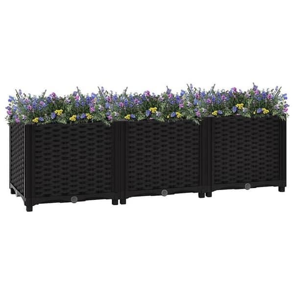 Maison Exclusive - Hævet seng 120x40x38 cm Polypropylen