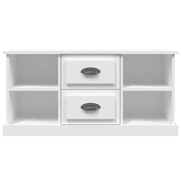 Maison Exclusive - TV-möbel vit 99,5x35,5x48 cm ingenjörsträ