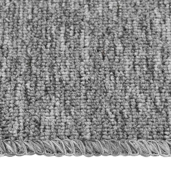 Maison Exclusive - Halkfria trappmattor 15st 75x20cm Grå Rektangulär