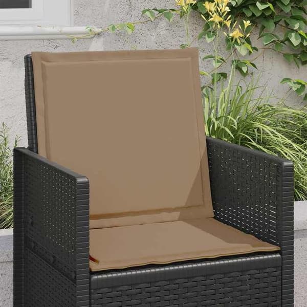 Maison Exclusive - Sitt- och ryggkuddar Polyester Taupe 47 x 45 x 2 cm