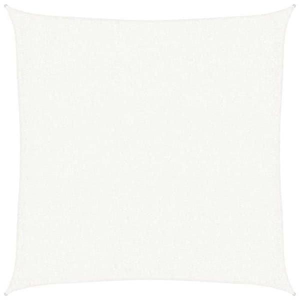 Maison Exclusive - Skuggsegling 160 g/m² Vit 2,5x2,5 m PEHD