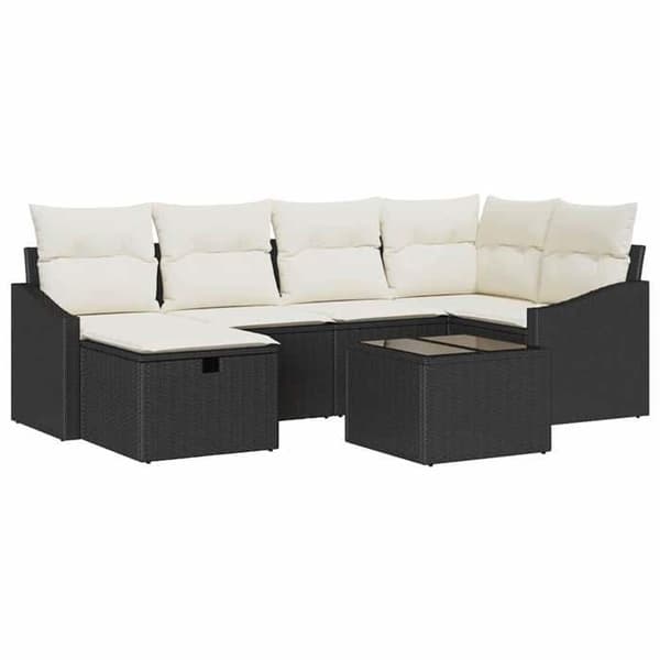 Maison Exclusive - Set med soffor 6 st polyrotin