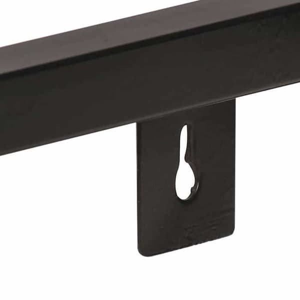 Maison Exclusive - Vägghyllor 2 st 120 cm Rå mangoträ