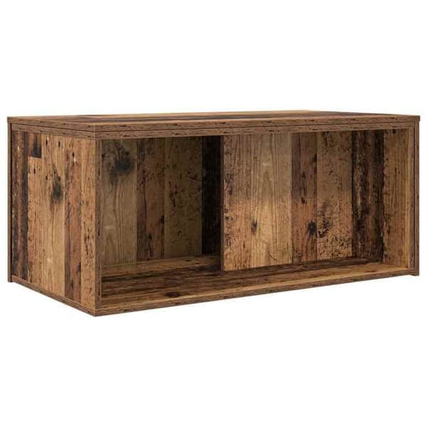 Sæt af lav borde - MAISON EXCLUSIVE - 90x48x40 cm - Ingeniørtræ - Sæt med 2 dele - Rektangulær