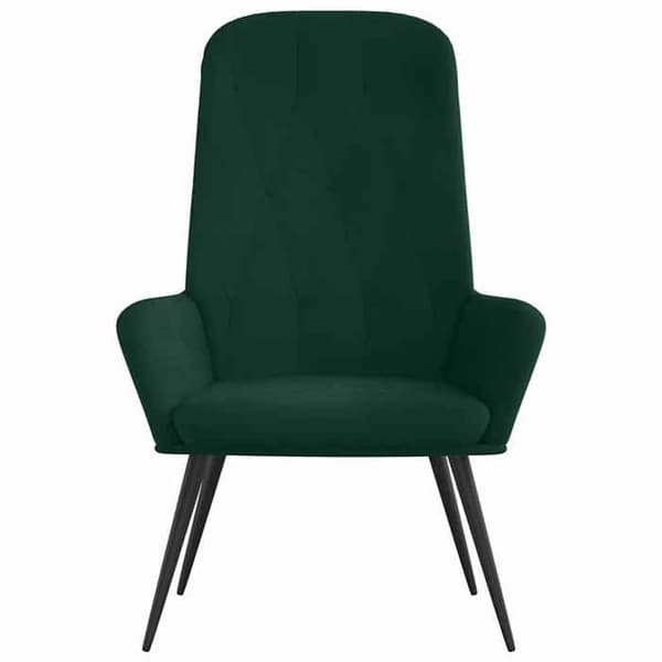 Maison Exclusive - Mørkegrøn Velour Relax stol