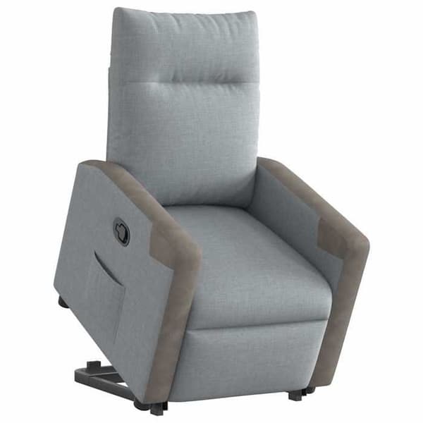 Maison Exclusive - Grå stof lænestol med recliner