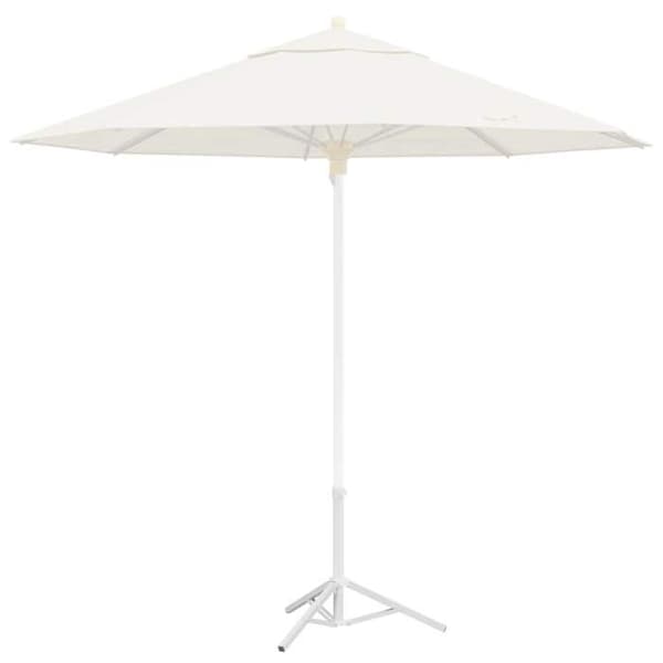 Maison Exclusive - Hvid Stål Parasolfod til 25-32 mm Stang