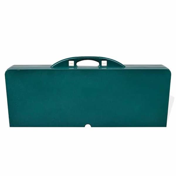 Maison Exclusive - Fällbart campingbordset med 4 aluminiumstolar